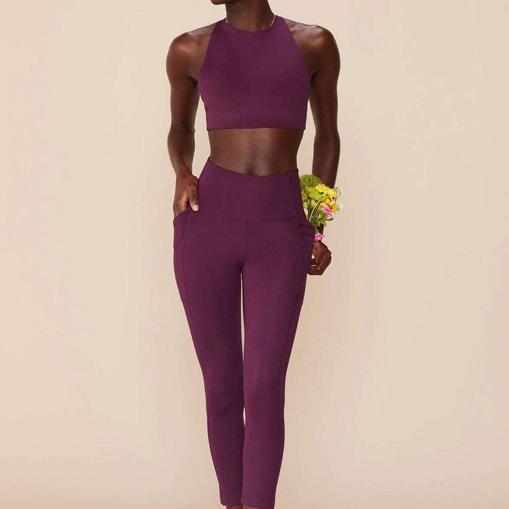 High rise pocket leggings